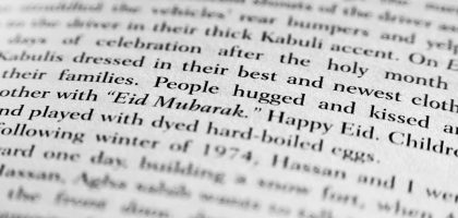 People hugged. Unity through literature.